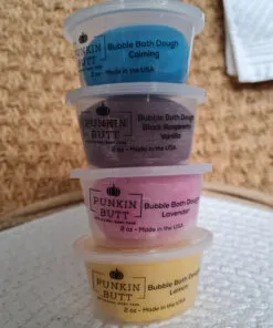 Punkin Butt - bubble bath dough - natuurlijke bad klei
