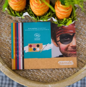 Namaki - schmink set regenboog 6 kleuren