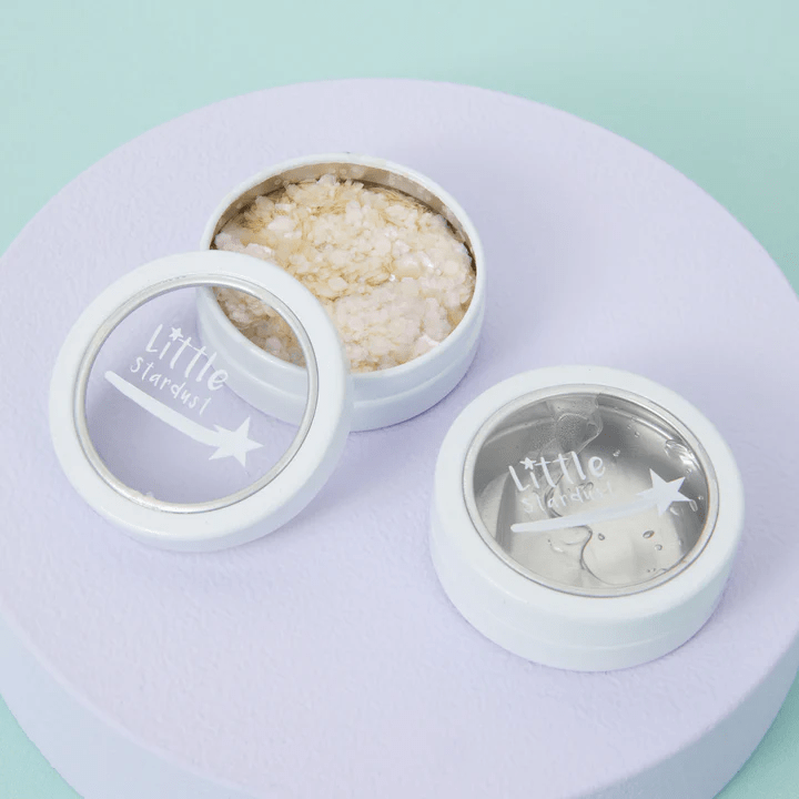 Little stardus - bioglitters pure LITTLE PINK OPAL STARS met aloe vera