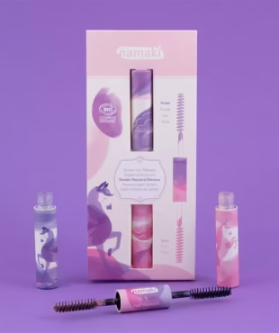 Namaki - kinderhaarverf -dubbel roze & paars