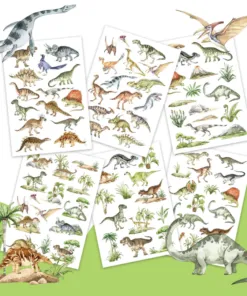 Kinderplaktattoos - World of Dinosaurs