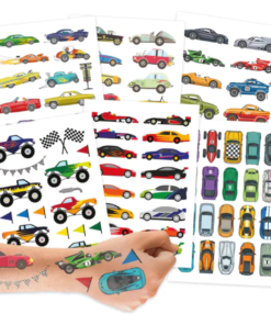Kinderplaktattoos - cars