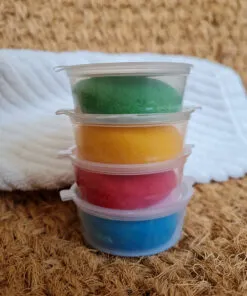 Punkin Butt - natuurlijke badklei - bubble bath dough