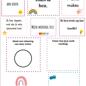 Sus n Eco Affirmatiekaartjes voor een nieuw schooljaar