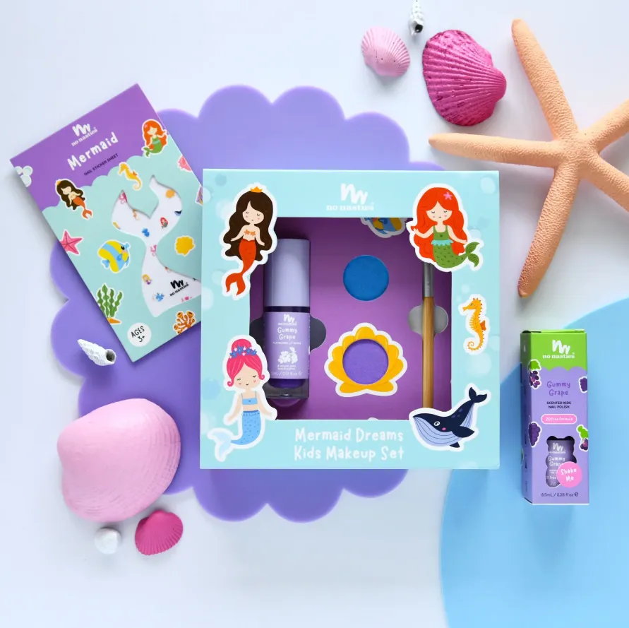 No Nasties - natuurlijke kindermake-up set zeemeermin