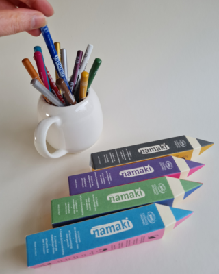 Namaki - dunne schminkpotloden set