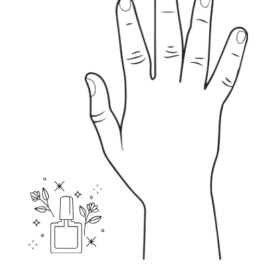 Nailart en handart kleurplaat