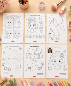 Make-up en schmink activiteitenboek