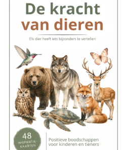 De kracht van dieren inspiratie kaarten - printables