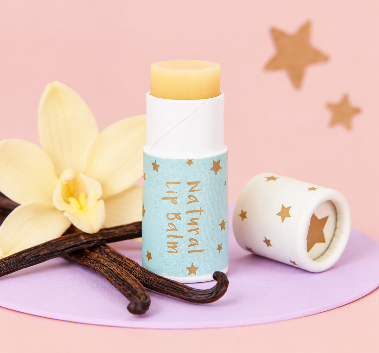 Little Stardust - Natuurlijke lippenbalsem met vanille