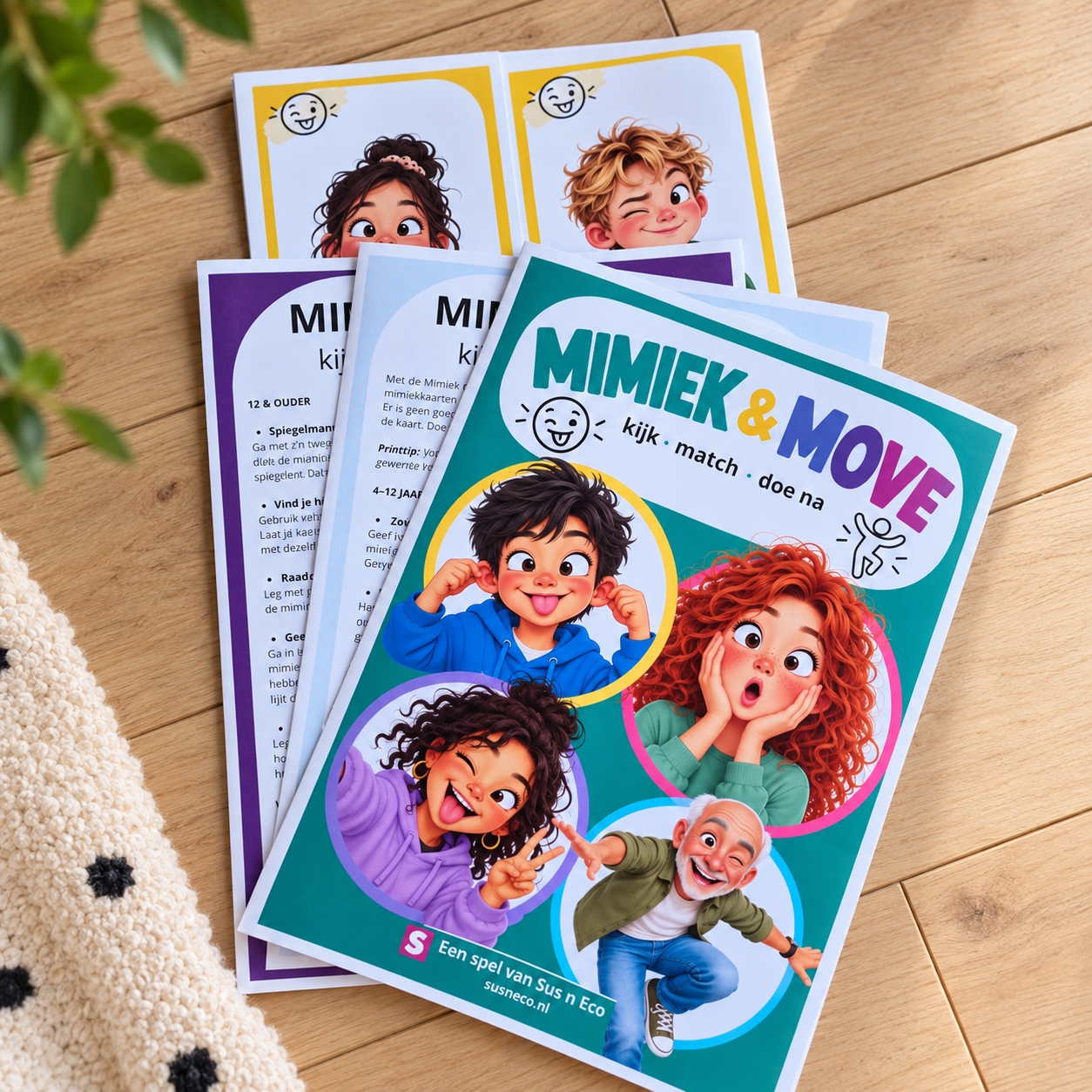Mimiek en Move losse blaadjes