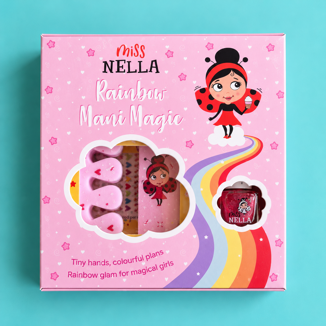 Miss Nella - Rainbow Mani Magic nagelset